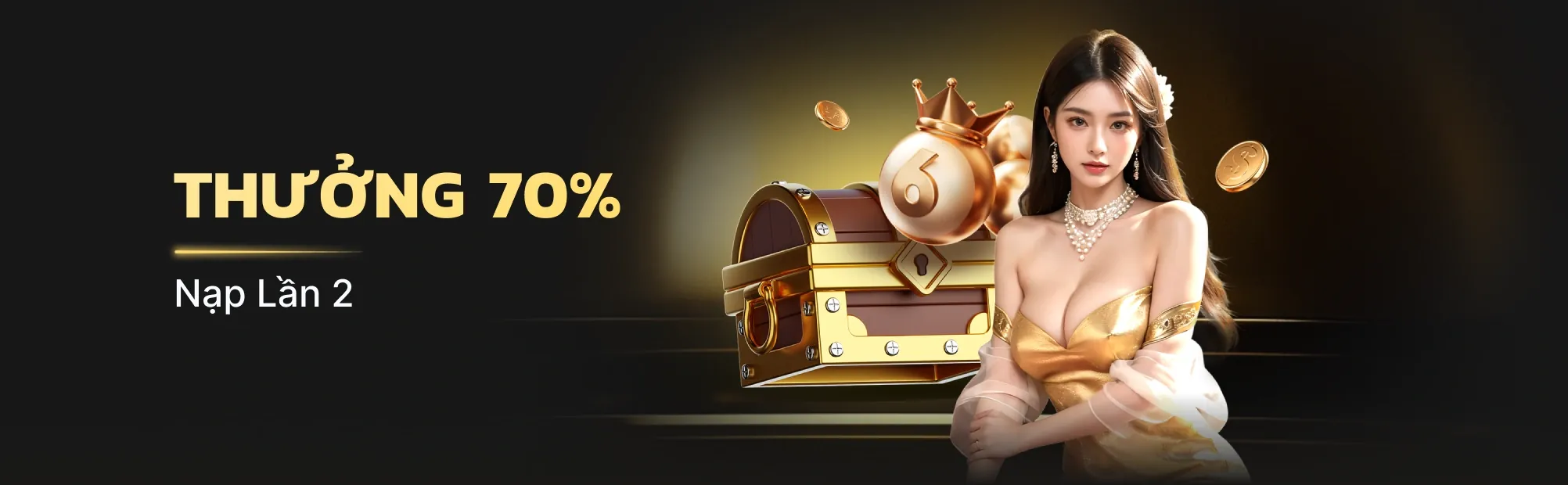 Banner quảng cáo các chương trình khuyến mãi của Vegas79 Chính Thức